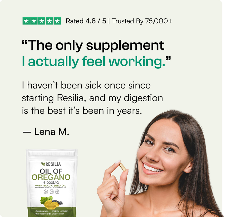 Resilia Oil Of Oregano Softgels (Pack of 2)