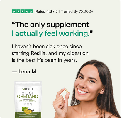 Resilia Oil Of Oregano Softgels (Pack of 2)